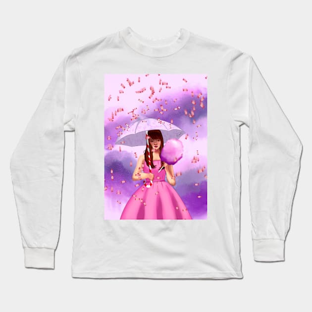 Sweet Long Sleeve T-Shirt by Ruthsic